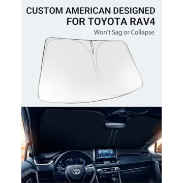 Proadsy Custom RAV4 Windshield Sun Shade - 2019-2025
