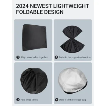 Proadsy Custom RAV4 Windshield Sun Shade - 2019-2025