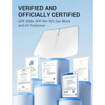 Proadsy Custom RAV4 Windshield Sun Shade - 2019-2025