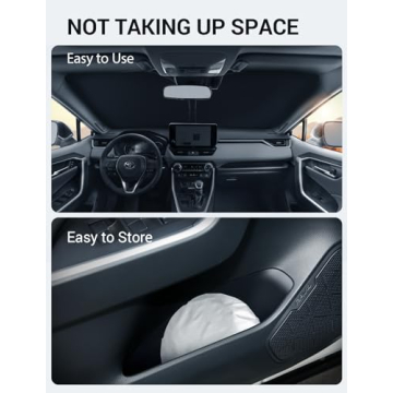 Proadsy Custom RAV4 Windshield Sun Shade - 2019-2025