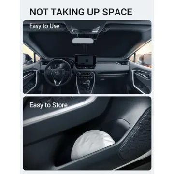 Proadsy Custom RAV4 Windshield Sun Shade - 2019-2025