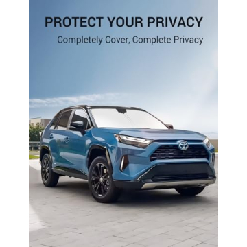 Proadsy Custom RAV4 Windshield Sun Shade - 2019-2025