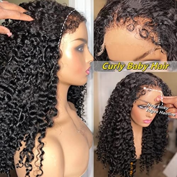 180% Density Curly Wig for Natural Looks