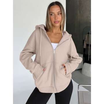 Trendy Queen Women's Zip Up Hoodies for Ultimate Comfort