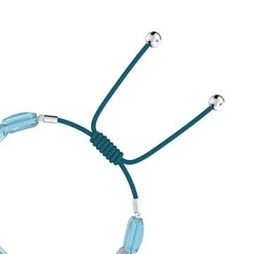 Swarovski Letra Soft Bracelet with Evil Eye Design