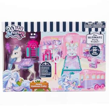 Wild Manes Perla's Clubhouse Playset with 25 Features