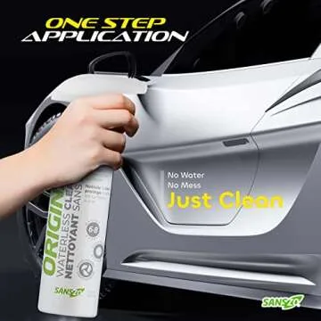 SansZo Waterless Car Wash Wax - Easy Clean & Shine