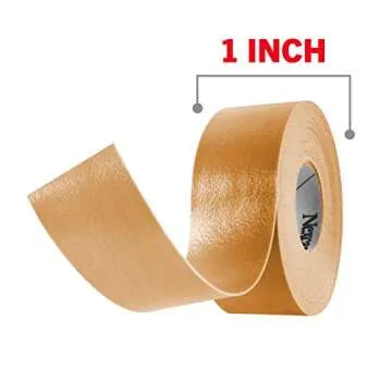Nexcare Blister Prevention Tape, Waterproof Foam Medical Tape, Sticks Firmly to Skin to Help Prevent Blisters - 1 In x 5 Yds, 1 Roll of Tape