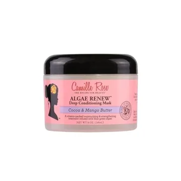 Camille Rose Algae Renew Deep Conditioning Hair Mask for All Hair Types, 8 oz
