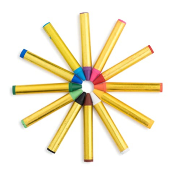 Dress Up America Face Paint Crayon Set for Kids