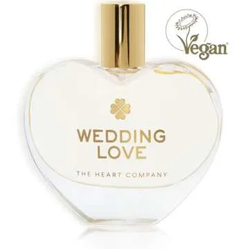THE HEART COMPANY | Wedding Love Perfume for women | Fruity Sweet Women's Fragrance | Bridal Shower Gift | Wedding Gift for Bride | Vegan & Cruelty-Free EDP 75ml - 2.5 fl oz.