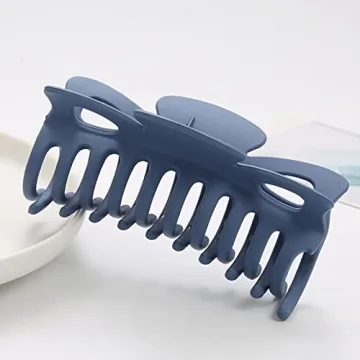 Durable Jumbo Hair Claw Clips for Thick Hair - 4 Packs