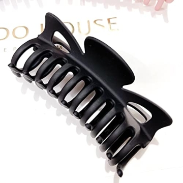 Durable Jumbo Hair Claw Clips for Thick Hair - 4 Packs