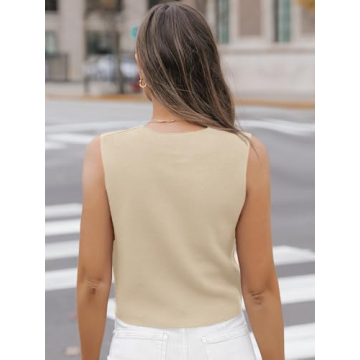 LILLUSORY Stylish Women’s Sweater Vest for All Occasions