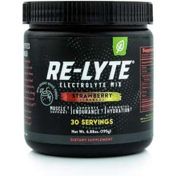 Re-lyte Electrolyte Drink Mix Strawberry Lemonade 30 Servings