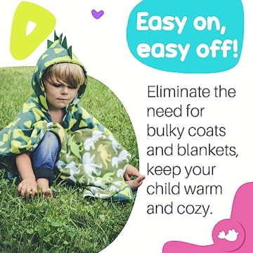 Birdy Boutique Car Seat Poncho – Safe & Cozy for Kids