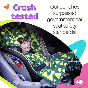 Birdy Boutique Car Seat Poncho – Safe & Cozy for Kids