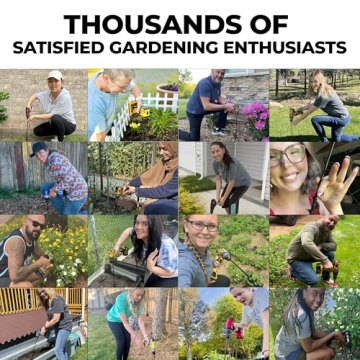 K-Brands Auger Drill Bit for Planting 2 Pack 1.6 x 16 Inch & 3.5 x 16 Inch Set – Garden Spiral Hole and Bulb Planter Tool for Umbrella Holes - Compatible with 3/8 Inch Hex Drive