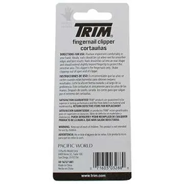 Trim Easy Hold Fingernail Clipper Bundle for Effortless Grooming