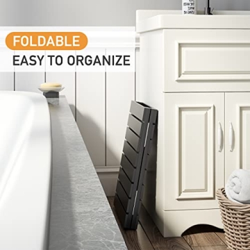 Waterproof Bamboo Bath Mat for Stylish Indoor Outdoor Use