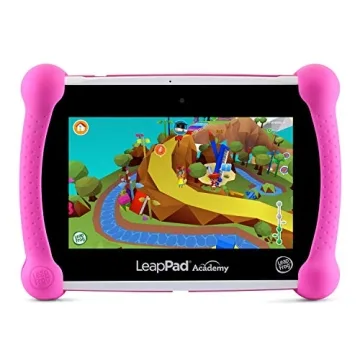 LeapFrog LeapPad Academy Pink Kids Learning Tablet 20 Apps