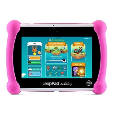 LeapFrog LeapPad Academy Pink Kids Learning Tablet 20 Apps