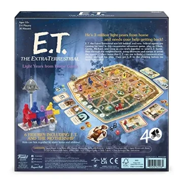 Funko ET Cooperative Board Game for Family Fun