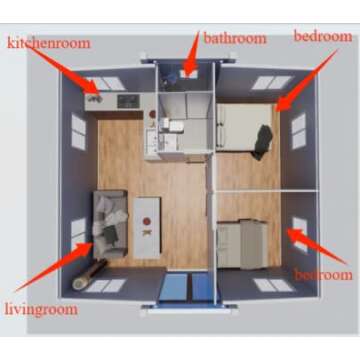 Customizable Tiny Homes for Adults - 2025 Prefab House Sale