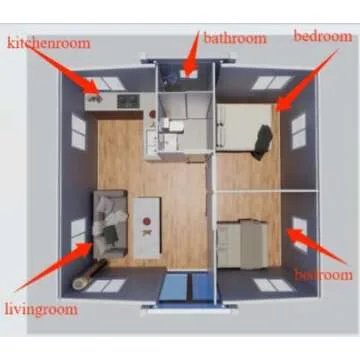 Customizable Tiny Homes for Adults - 2025 Prefab House Sale