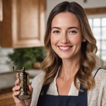 Bazaar Anatolia Turkish Pepper Mill Durable Spice Grinder