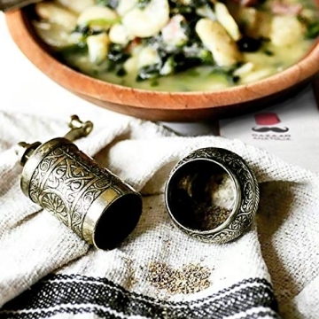 Bazaar Anatolia Turkish Pepper Mill Durable Spice Grinder