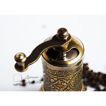 Bazaar Anatolia Turkish Pepper Mill Durable Spice Grinder