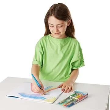 Melissa & Doug Large Paint Brush Set With 4 Kids' Paint Brushes