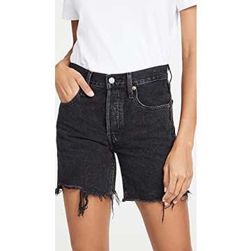 Levi's Women's Premium 501 Mid Thigh Short