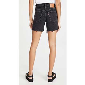 Levi's Women's Premium 501 Mid Thigh Short