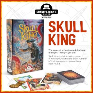 Grandpa Beck's Games Skull King - The Ultimate Pirate Trick Taking Card Game | from The Creators of ...