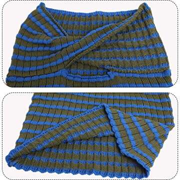 ACOSAP Women's Sexy Crop Top Sleeveless Striped Print Ribbed Knit Stretchy Strapless Tube Top