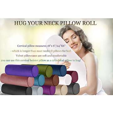 Tinbolunce Memory Foam Neck Pillow for Comfort & Support