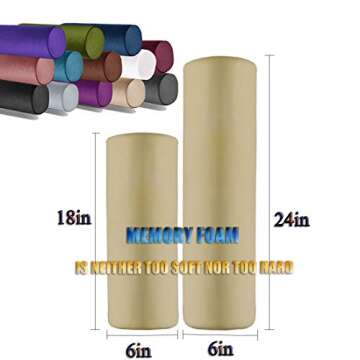 Tinbolunce Memory Foam Neck Pillow for Comfort & Support