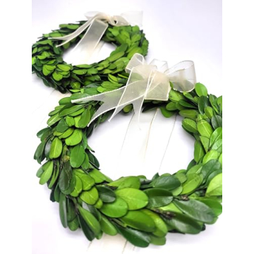 Tradingsmith Preserved Boxwood Wreaths - Rustic Decor