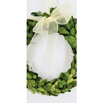 Tradingsmith Preserved Boxwood Wreaths - Rustic Decor