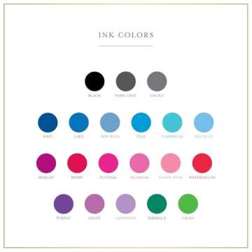 Personalized Notepad with Monogram and Name, Monogrammed Note Pad Stationery 50 or 100 Sheets Lined or Unlined in Choice of Colors, Tear off Note Pad Memo Pad To Do List | Fairmont & Grove Paper Co.