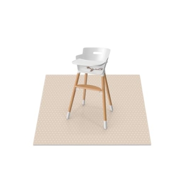 WeeSprout Baby Splat Mat for Kids, Large 51” x 51” Floor Playmat with Durable, Waterproof Surfac...