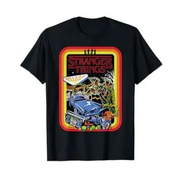 Stranger Things Day Retro Poster Short Sleeve T-Shirt