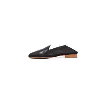 Soludos Women's Venetian Loafer Flat, Black, 9.5 B US