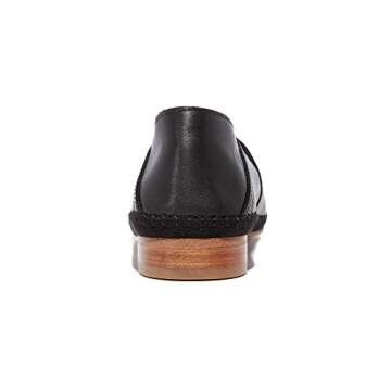 Soludos Women's Venetian Loafer Flat, Black, 9.5 B US