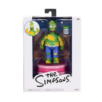 5-Inch Premium Furious Homer Action Figure for All Ages