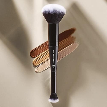 e.l.f. Dual-Ended Makeup Brush for Flawless Application