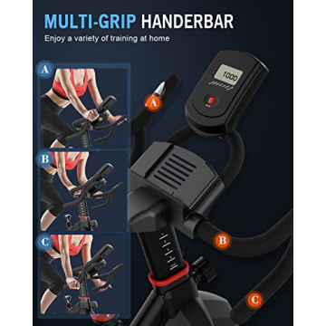 CHAOKE Exercise Bike | Quiet, Adjustable, Home Gym Bike