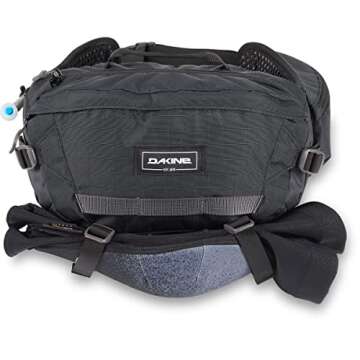 Dakine Hot Laps 5L Black - Versatile Hip Pack for Riders